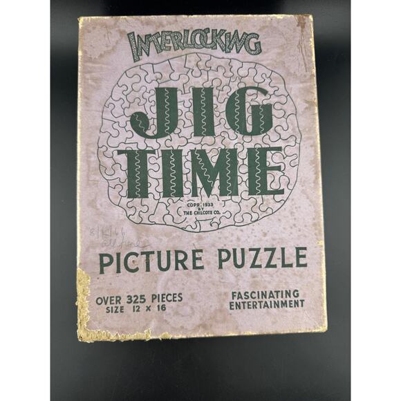 Vintage Jig Time Picture Puzzle - The Mill Stream - Picture 1 of 7